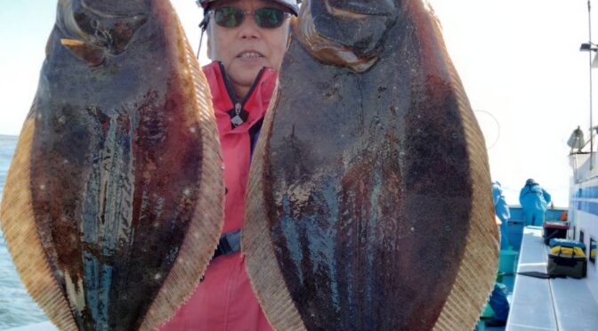 ヒラメ船　好調！